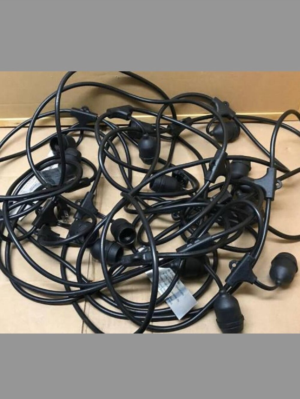 XL Heavy Duty Hanging String Light Sockets (x48)